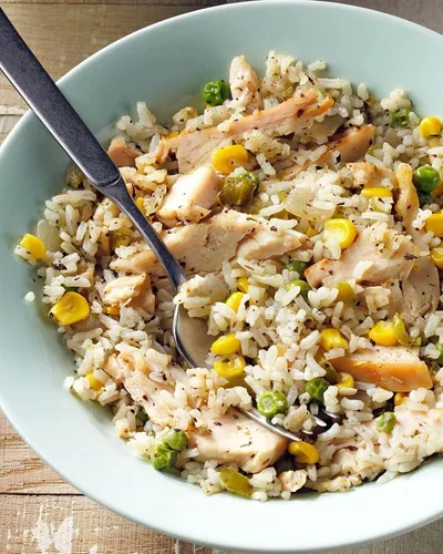 Chicken and rice bowl macro breakdown